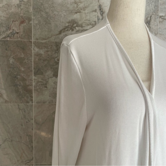 JJ Winks Ribbed Belle Cardigan Robe - Picture 4 of 8